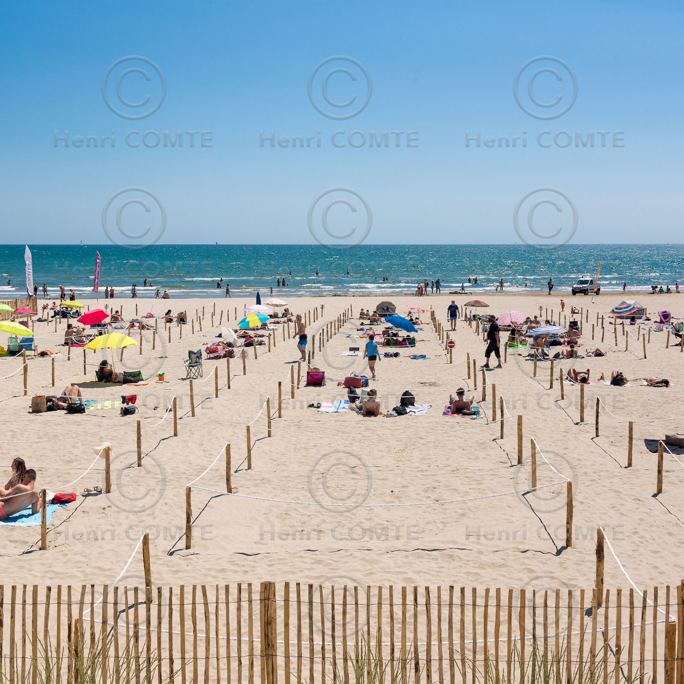 Plage Grande-Motte Covid 19