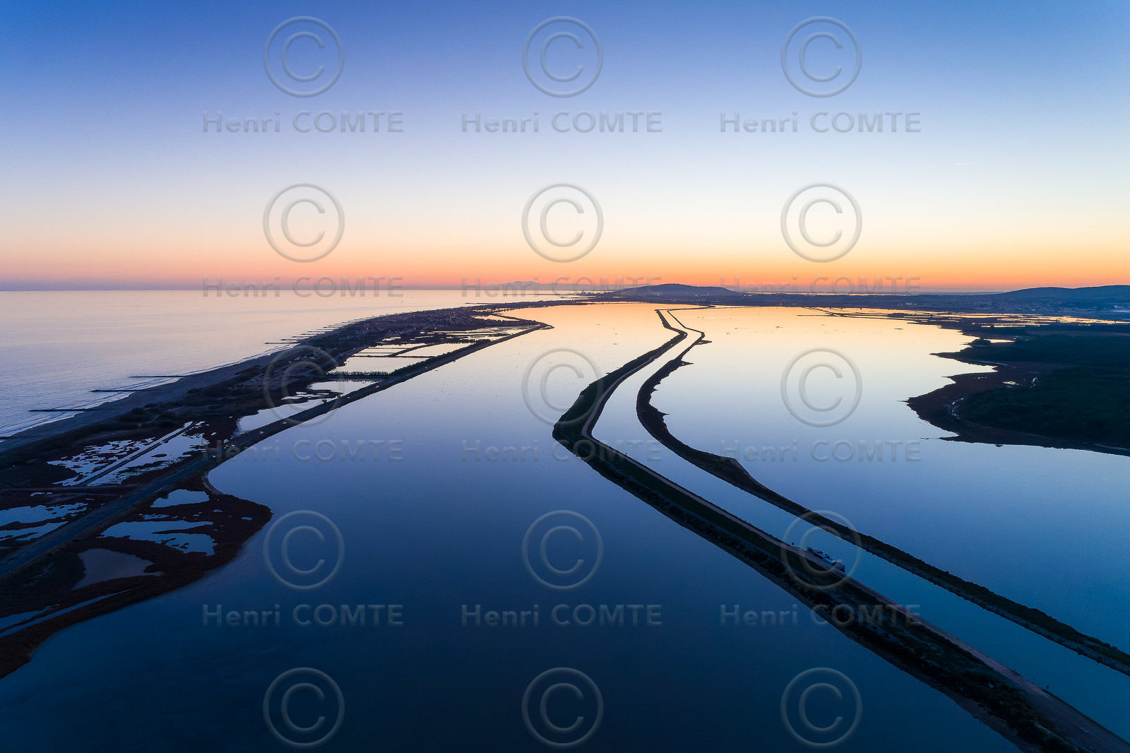 Canal du Rhône à Sète