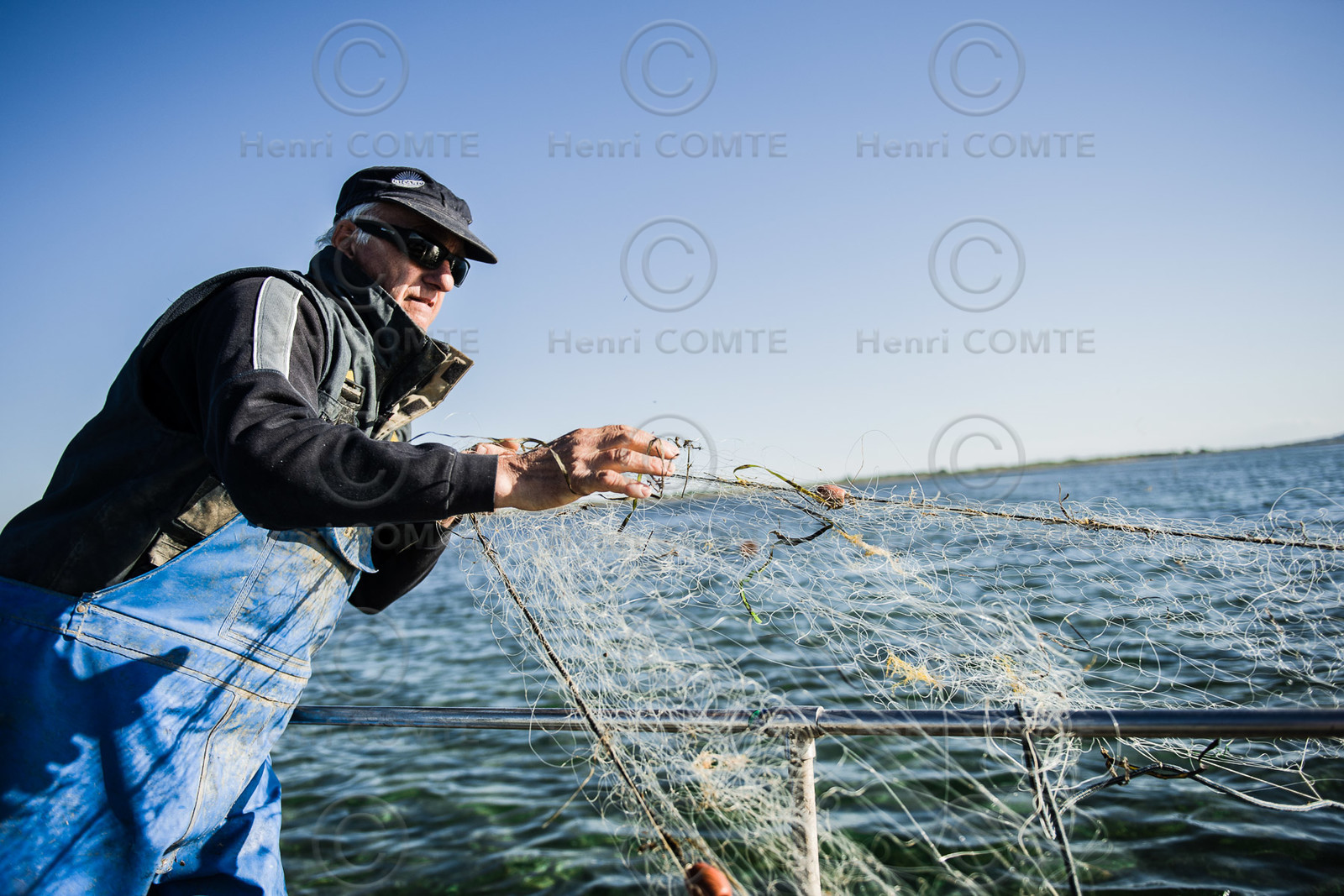 Pêche étang de thau