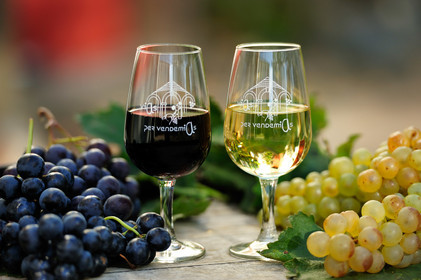 Raisins et verres