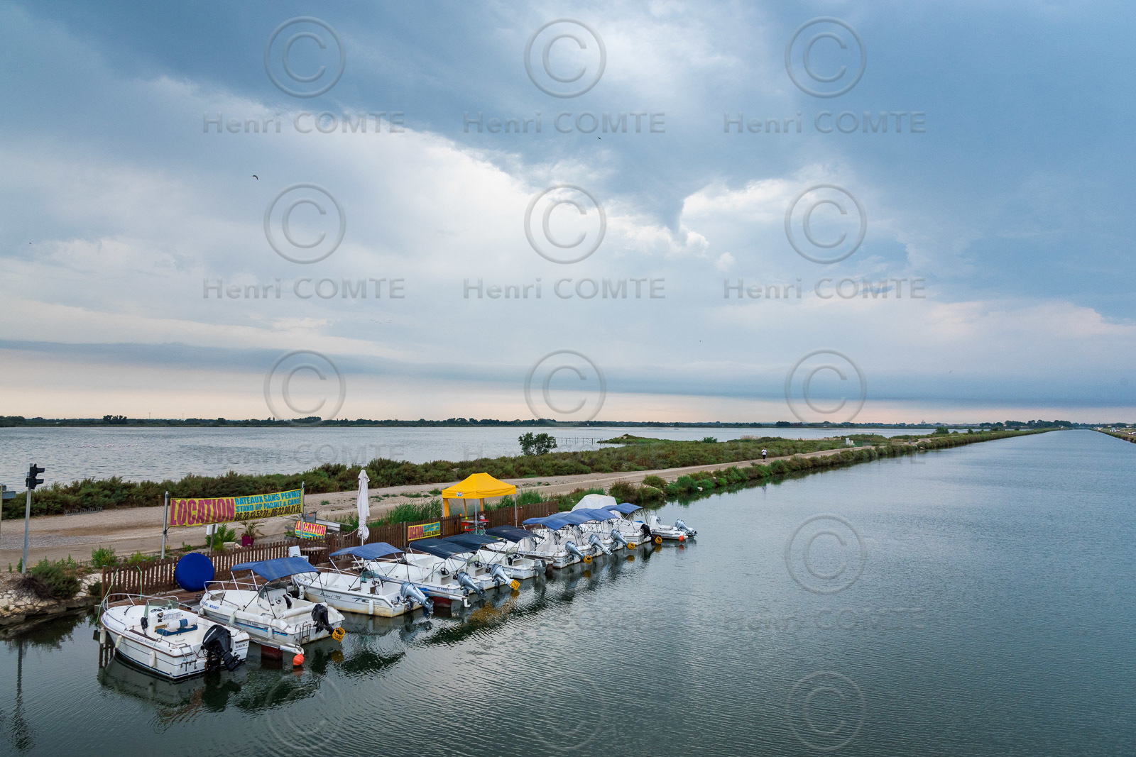 Canal du Rhône à Sète