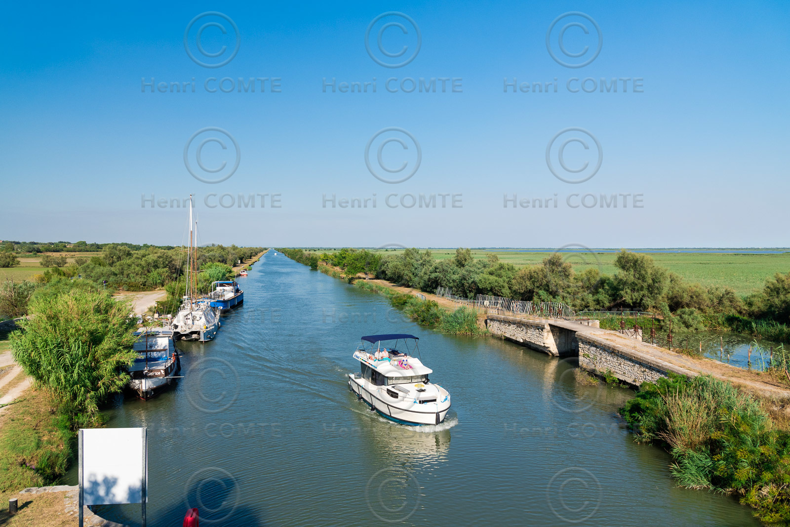 Canal du Rhône à Sète