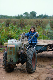 Enfant et tracteur