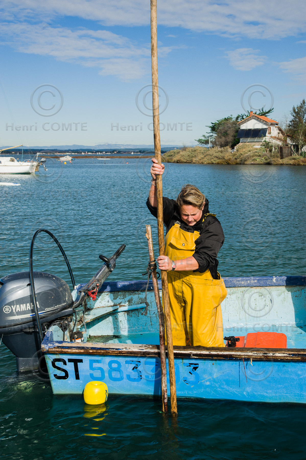 Pêche étang de thau