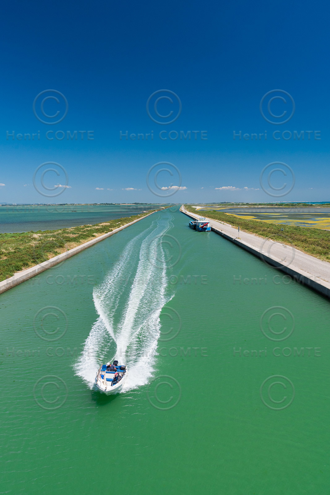 La canal du Rhône à Séte