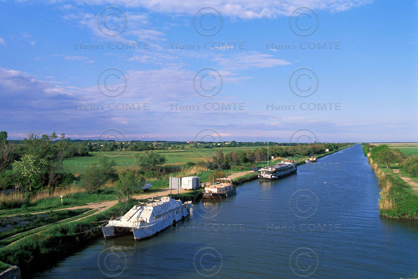 Canal du Rhône à Sète