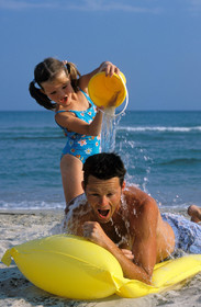 Famille plage