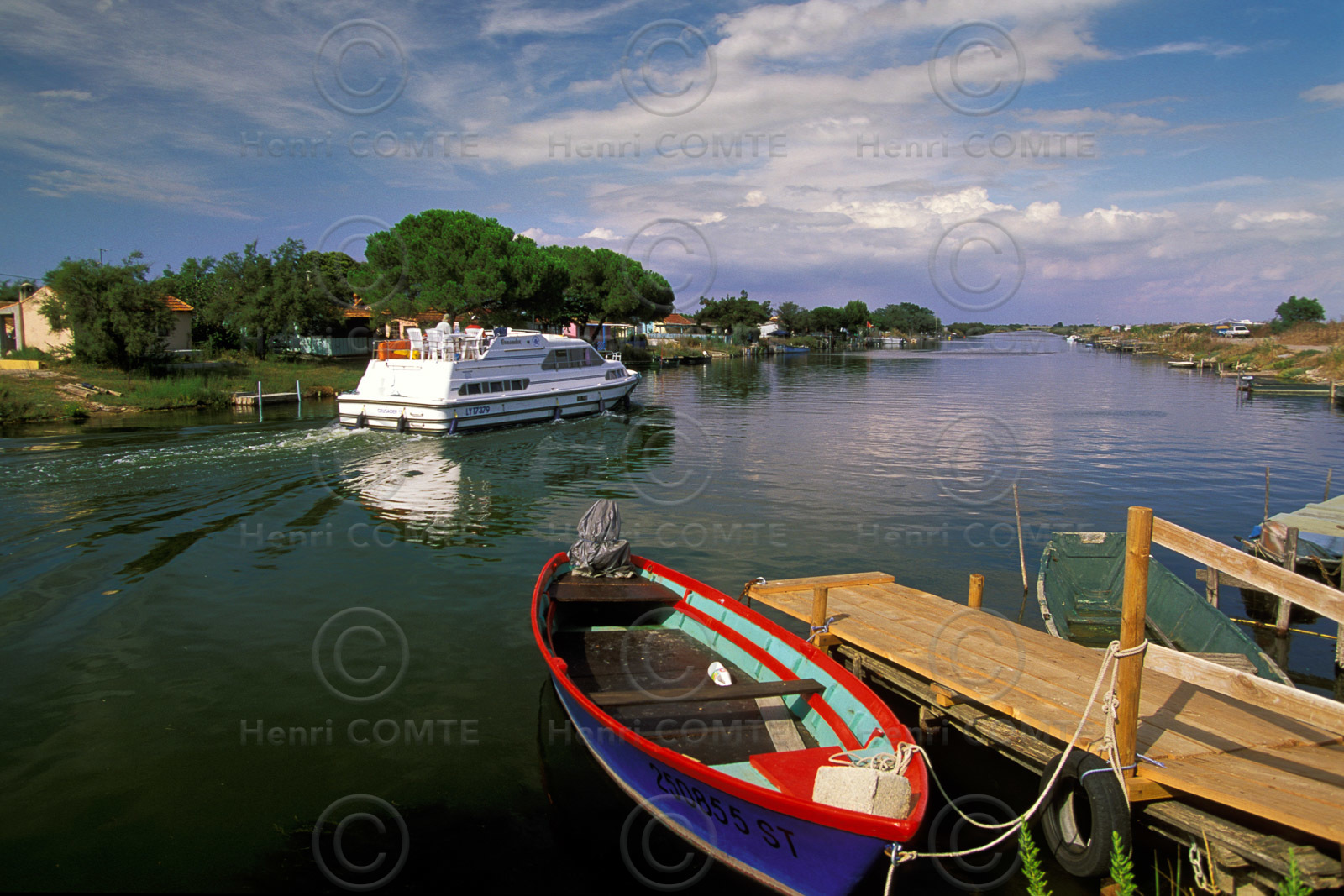 Canal du Rhône à Sète