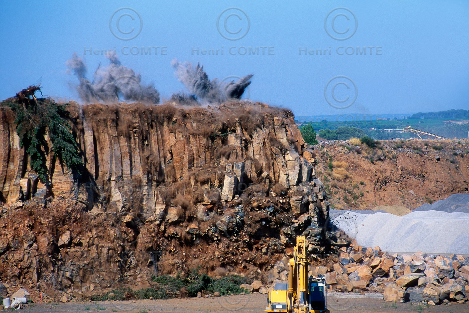 Carrière de basalte