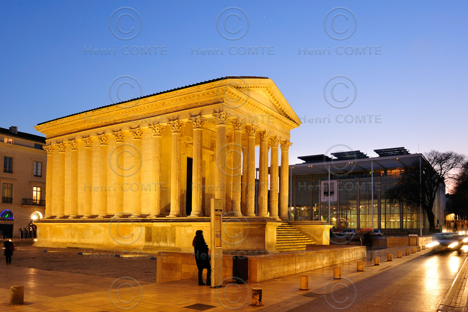 La Maison Carrée à Nîmes