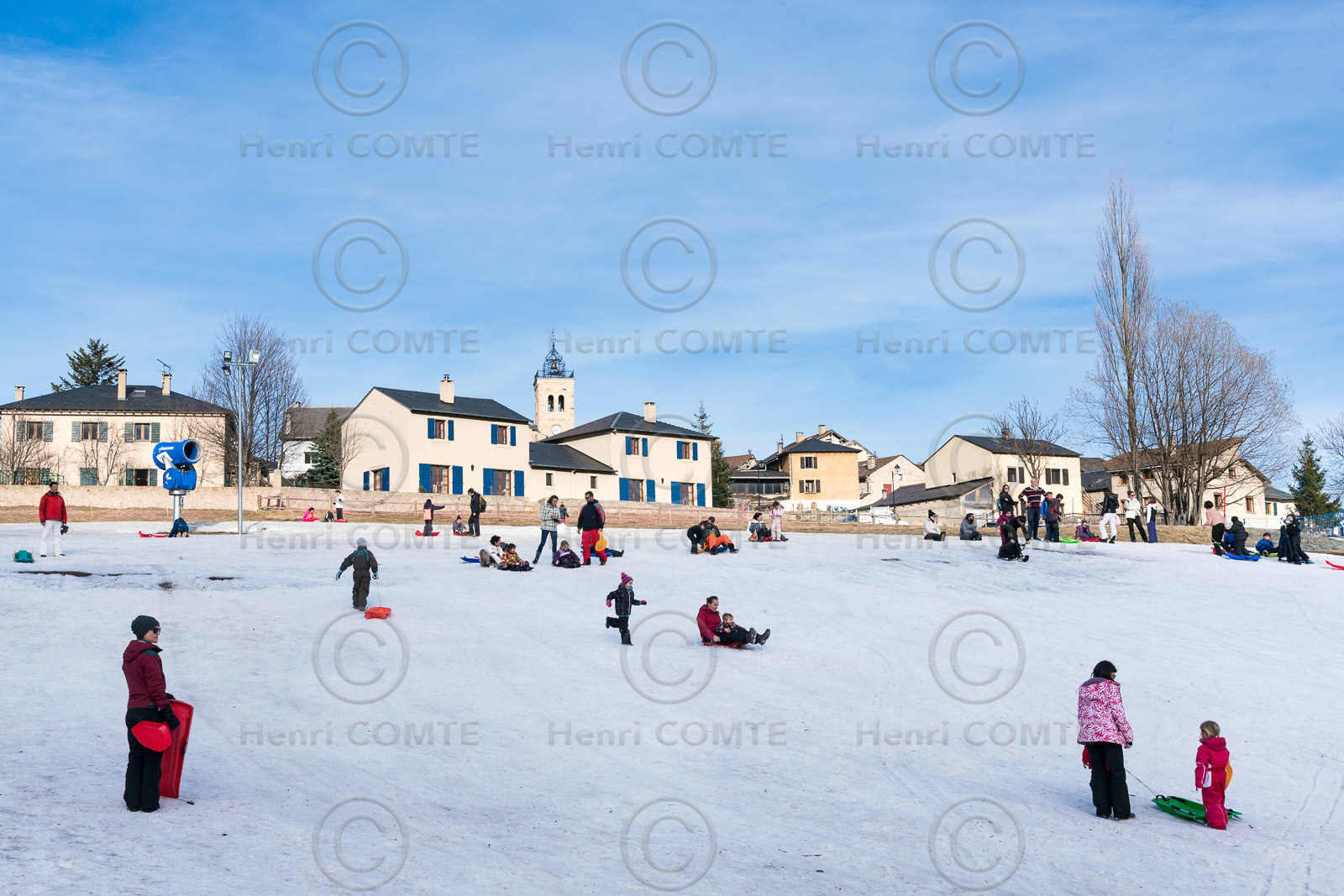 La station Les Angles