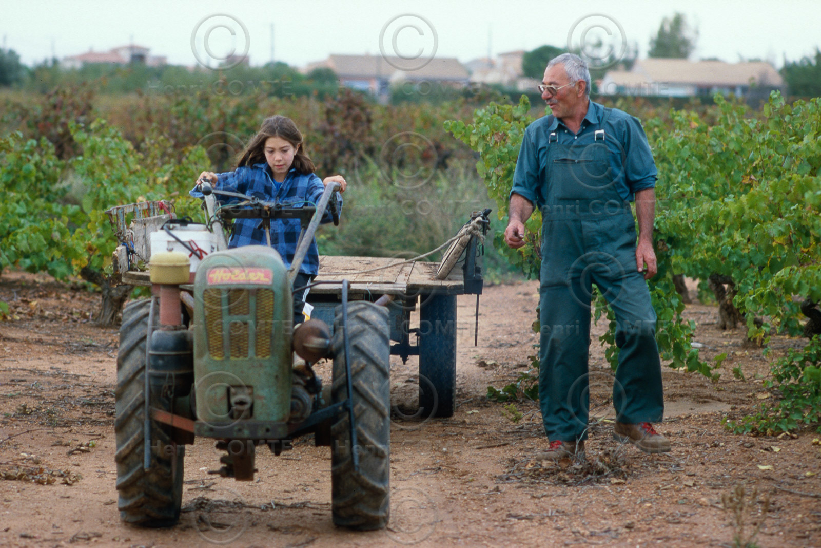 Grand-père et enfant