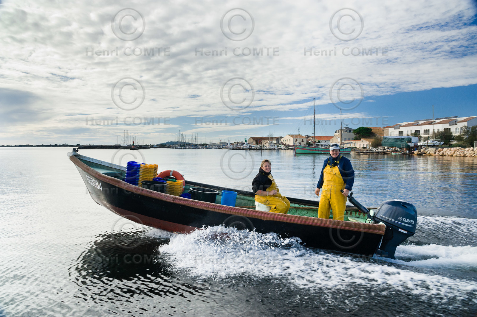 Pêche étang de thau