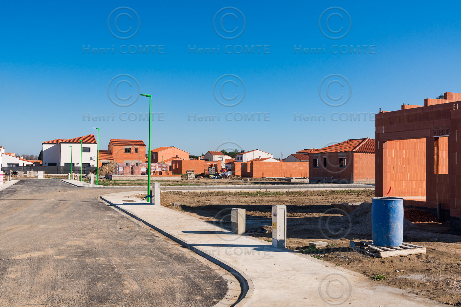 Chantier lotissement