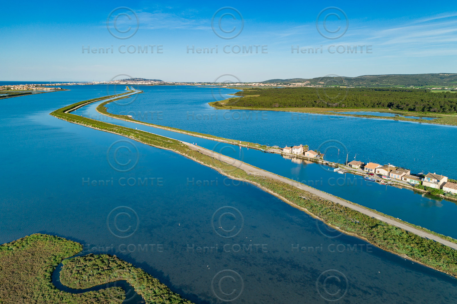 Canal du Rhone à Sète