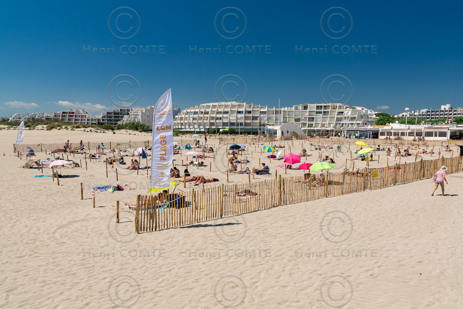 Plage Grande-Motte Covid 19