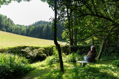 Contemplation d'un paysage