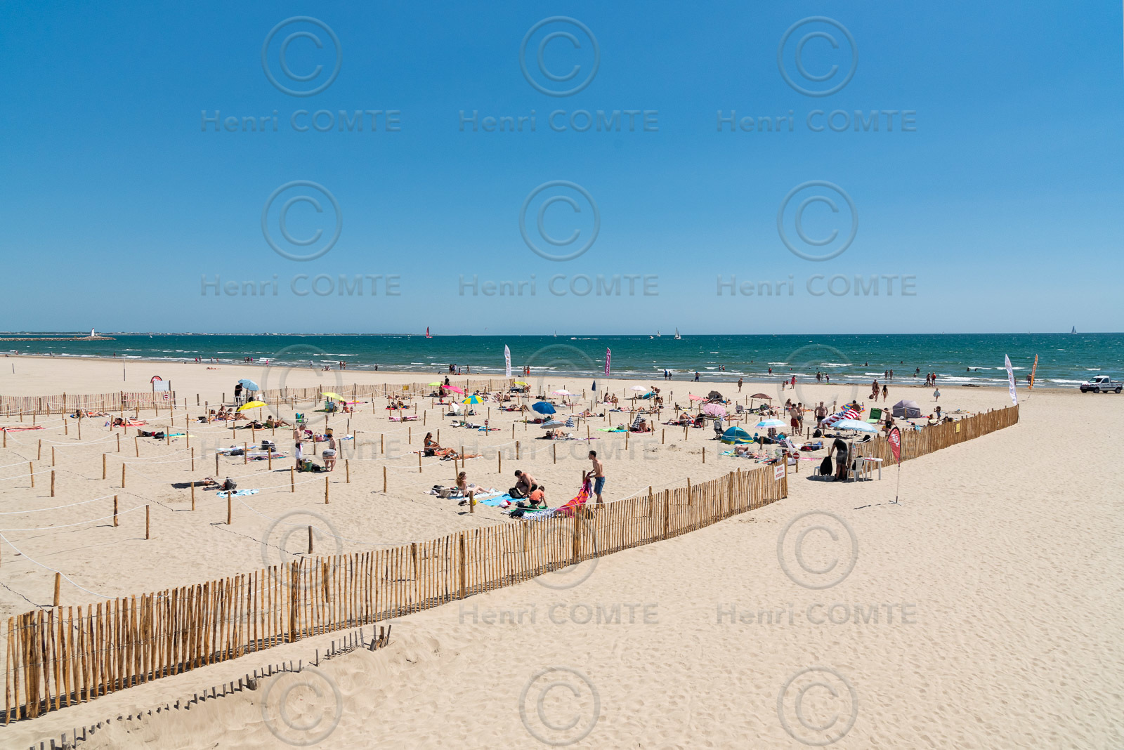 Plage Grande-Motte Covid 19